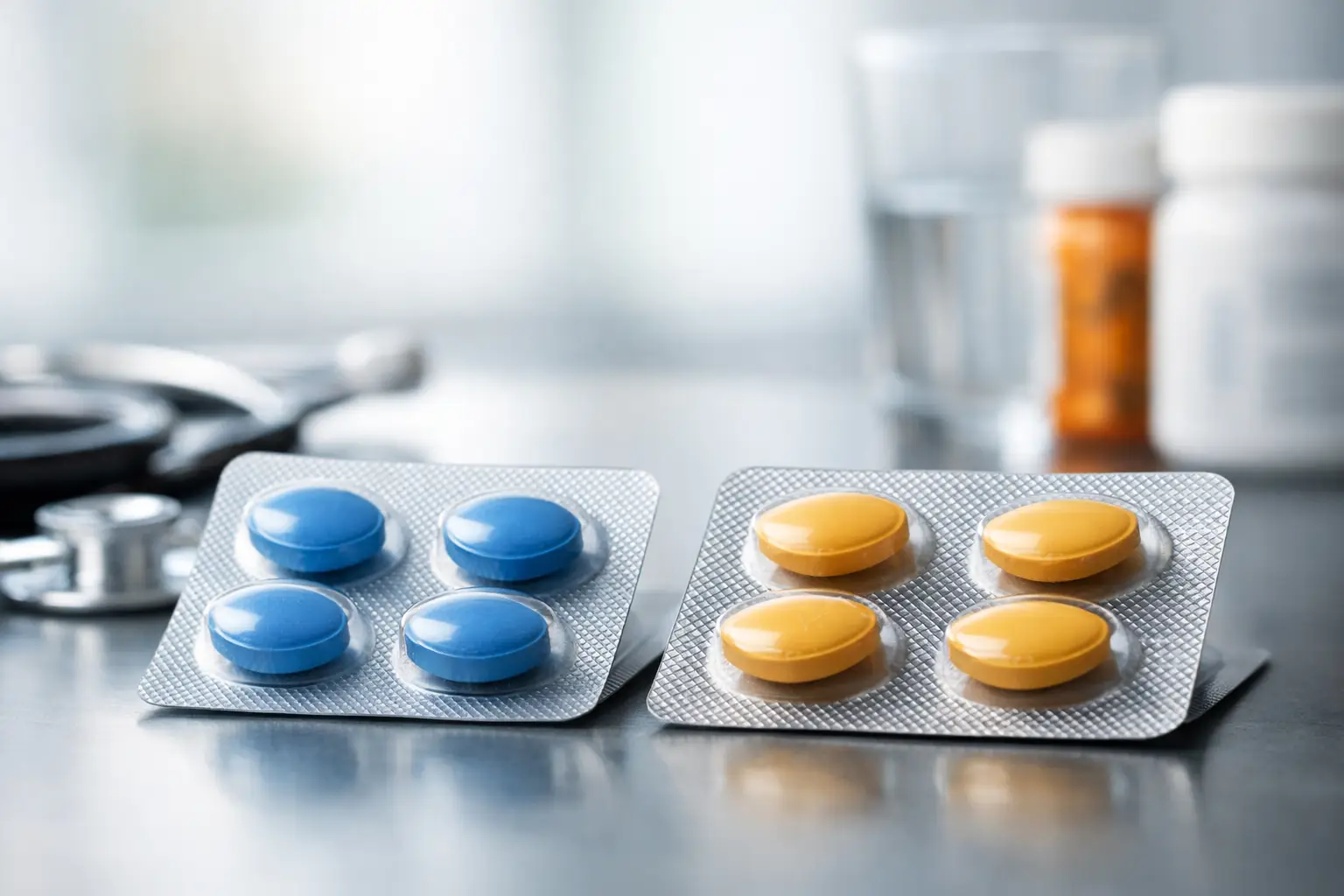 Sildenafil czy tadalafil? Porównanie tabletek